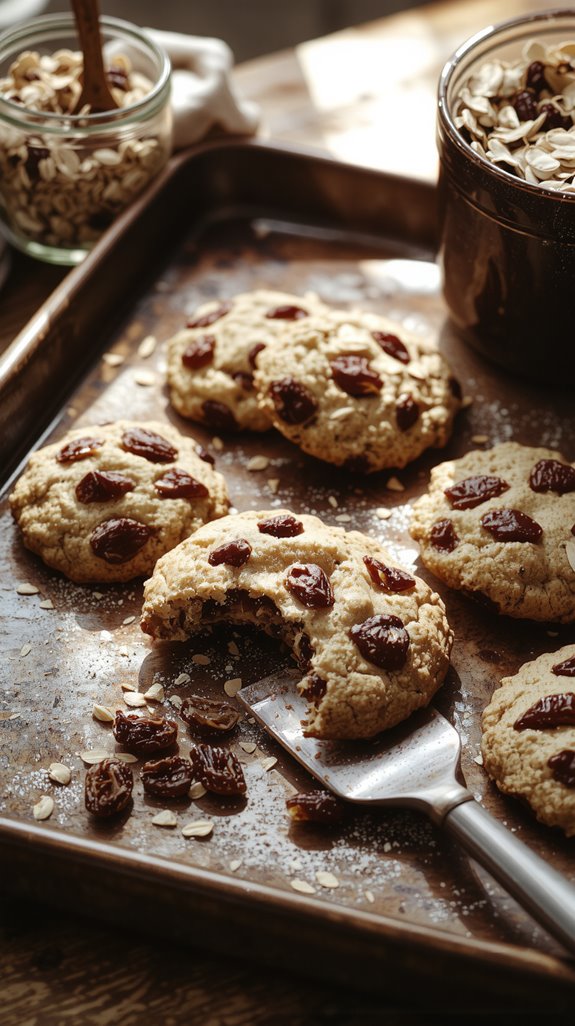chewy sweet raisin cookies