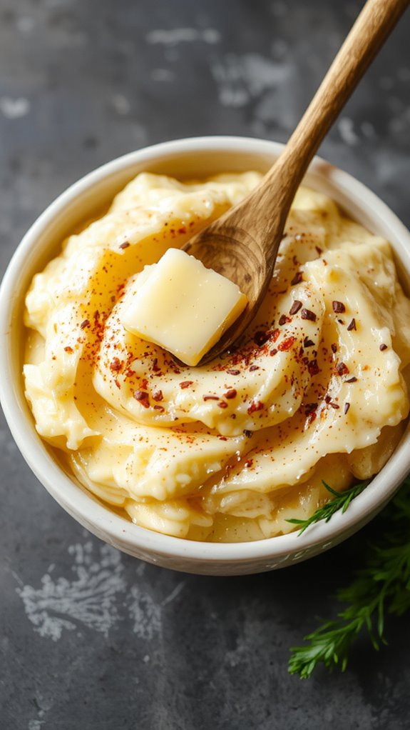 creamy buttery fluffy flavorful