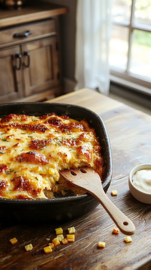 creamy corn bake recipe