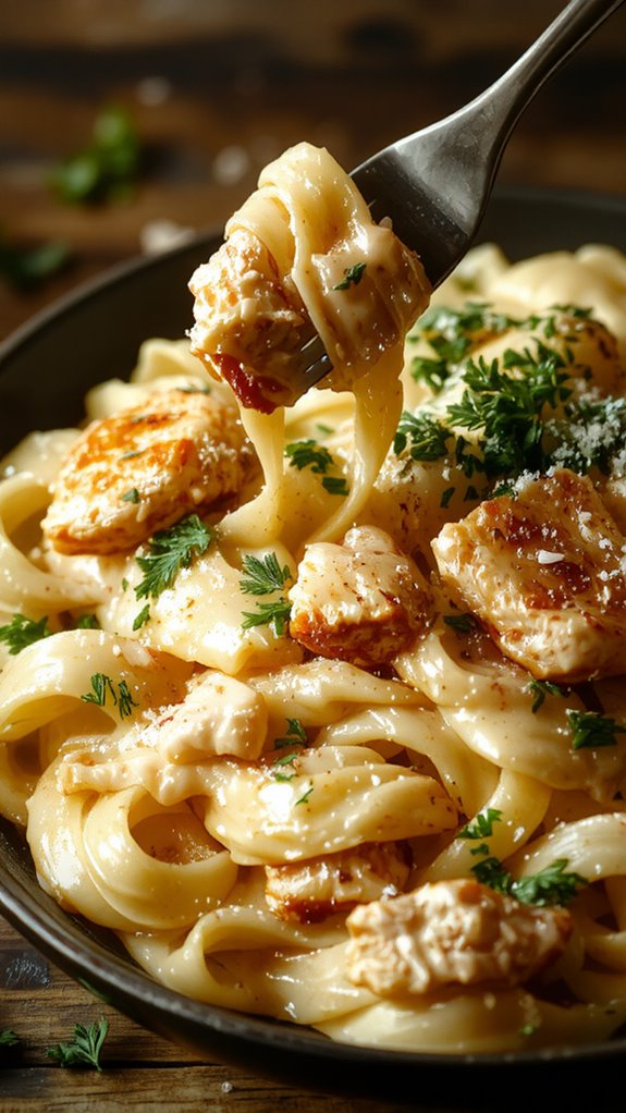creamy pasta comfort food