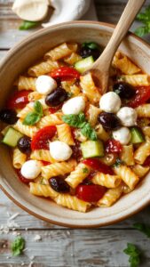 delicious homemade pasta salad