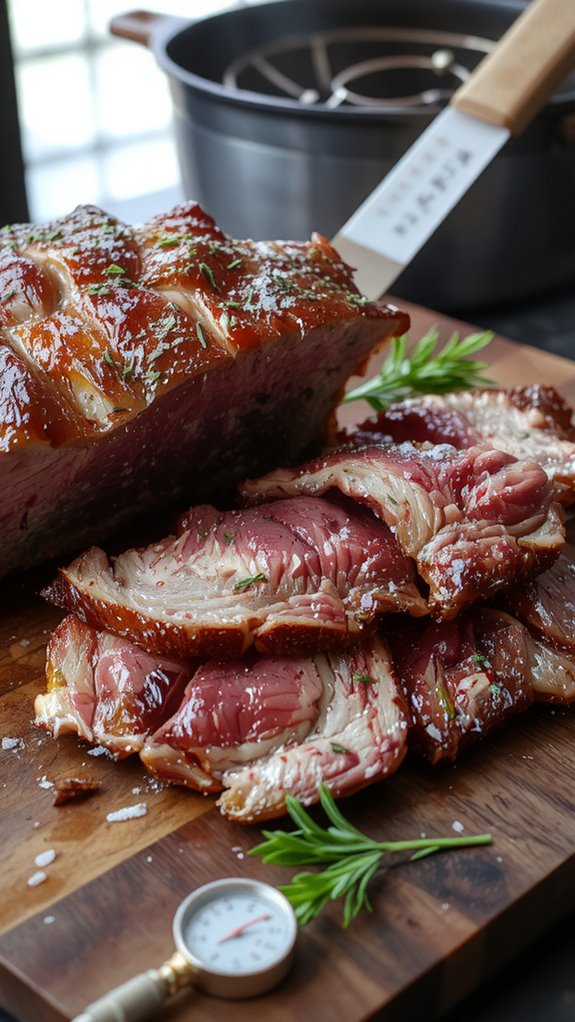 juicy herb crusted delight