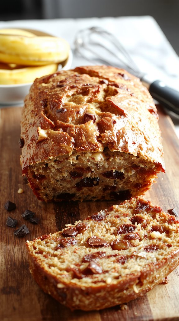 rich moist banana bread