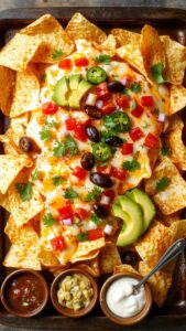 cheesy tortilla chip delight