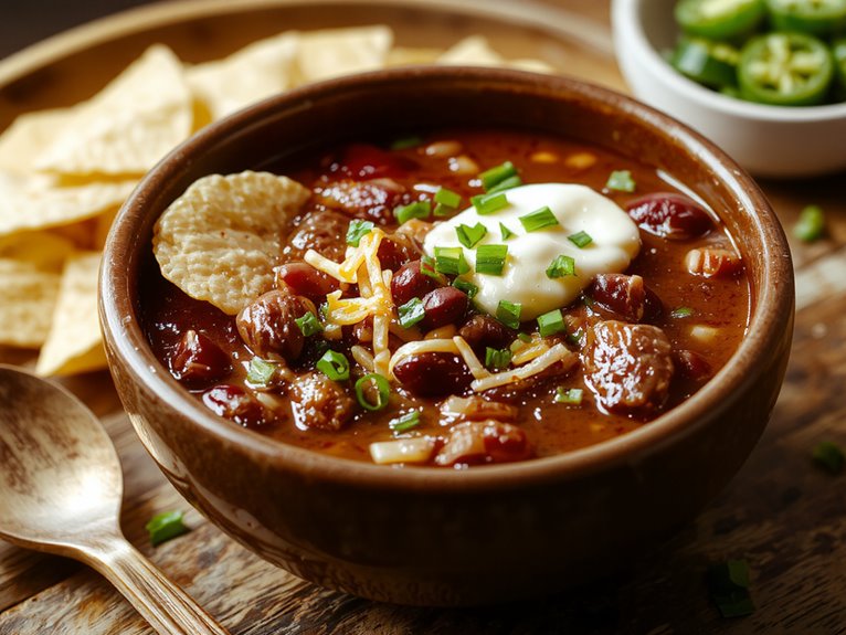 hearty homemade chili recipe
