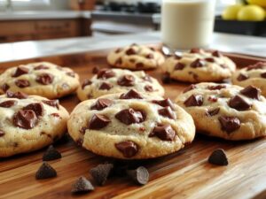 homemade chocolate chip cookies