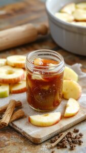 sweet spiced fresh apples