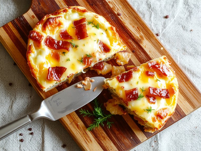 classic french bacon tart