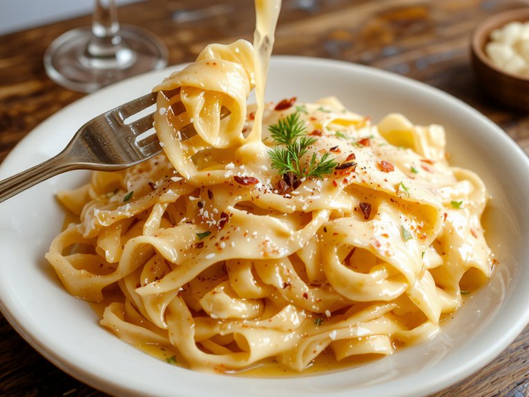 creamy parmesan pasta sauce