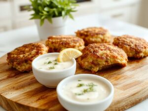 crispy homemade salmon patties