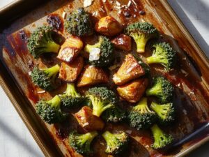 crispy oven roasted broccoli