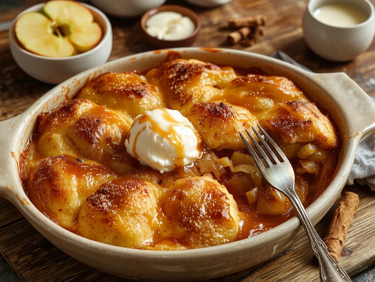 delicious homemade apple dessert