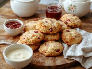 flaky buttery homemade scones
