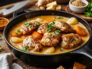 flavorful spiced chicken dish