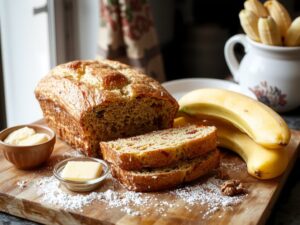 homemade moist banana bread
