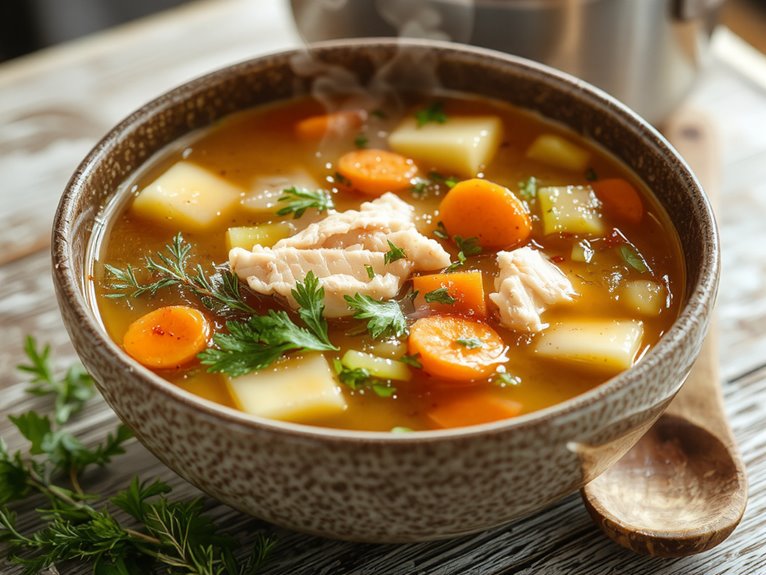 homemade turkey soup recipe