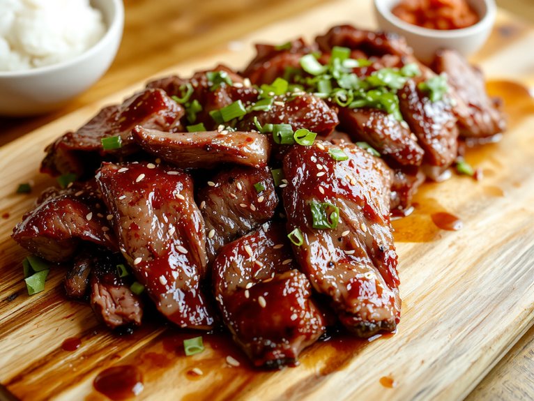 korean beef barbecue dish