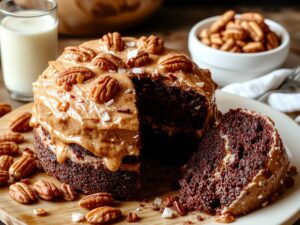 rich chocolate layered dessert