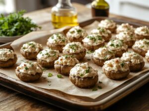 savory mushroom appetizer recipe