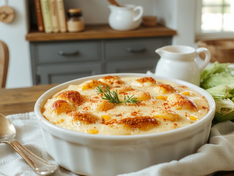 sweet creamy corn comfort