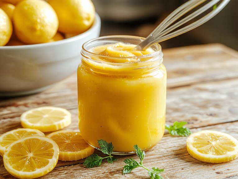 tangy citrus dessert spread
