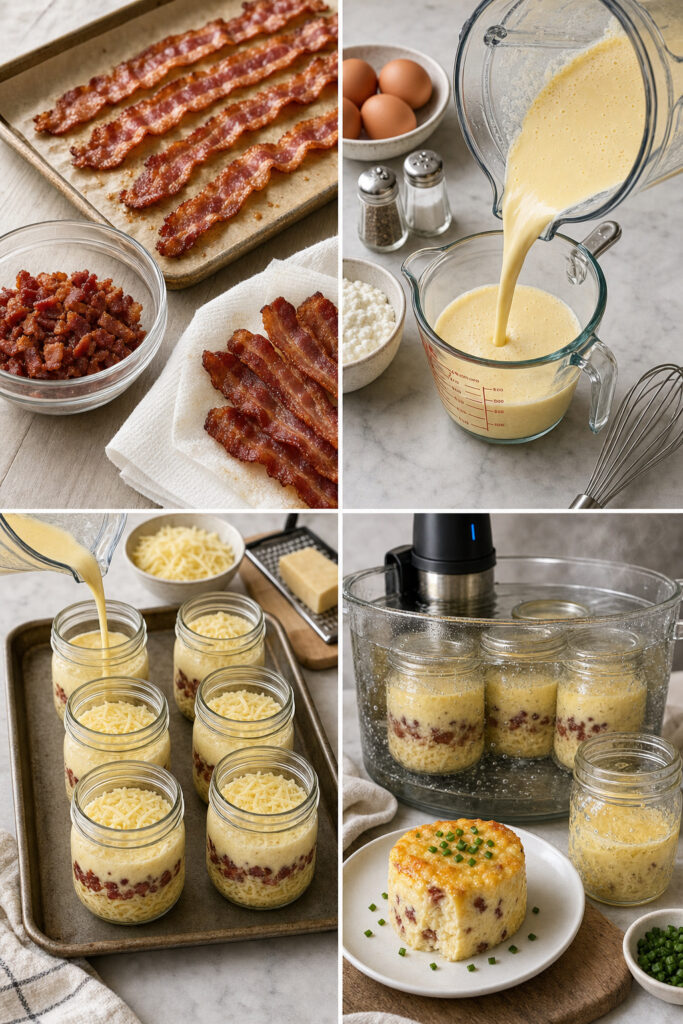 Starbucks-Style Sous Vide Egg Bites Instruction Steps
